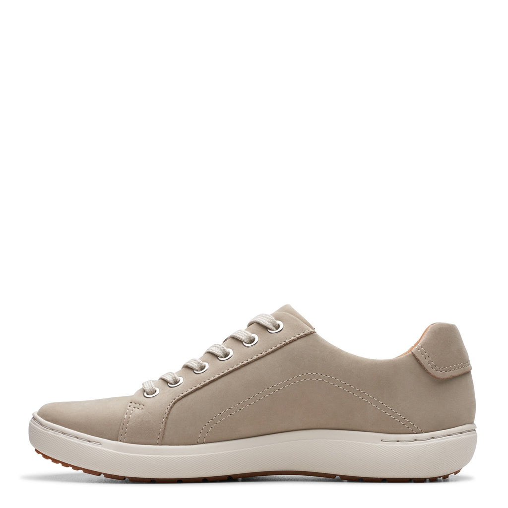 Women's Clarks Nalle Lace Sneaker STONE 26177360