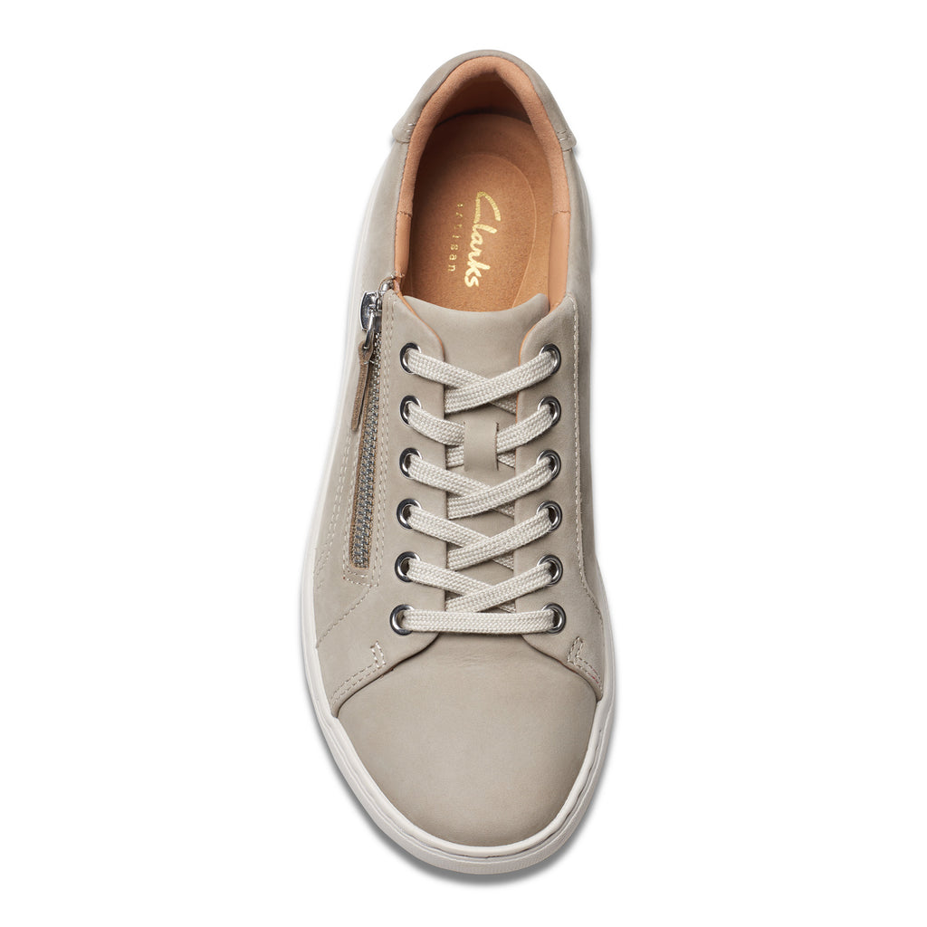 Women's Clarks Nalle Lace Sneaker STONE 26177360