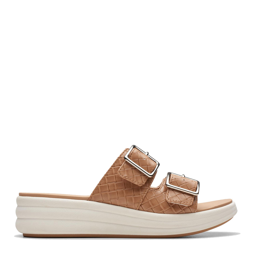 Women's Clarks Drift Buckle Sandal WARM BEIGE 26177848