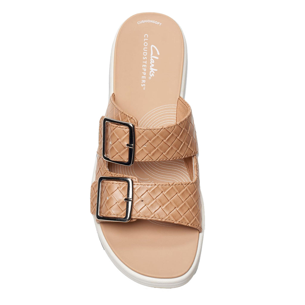 Women's Clarks Drift Buckle Sandal WARM BEIGE 26177848