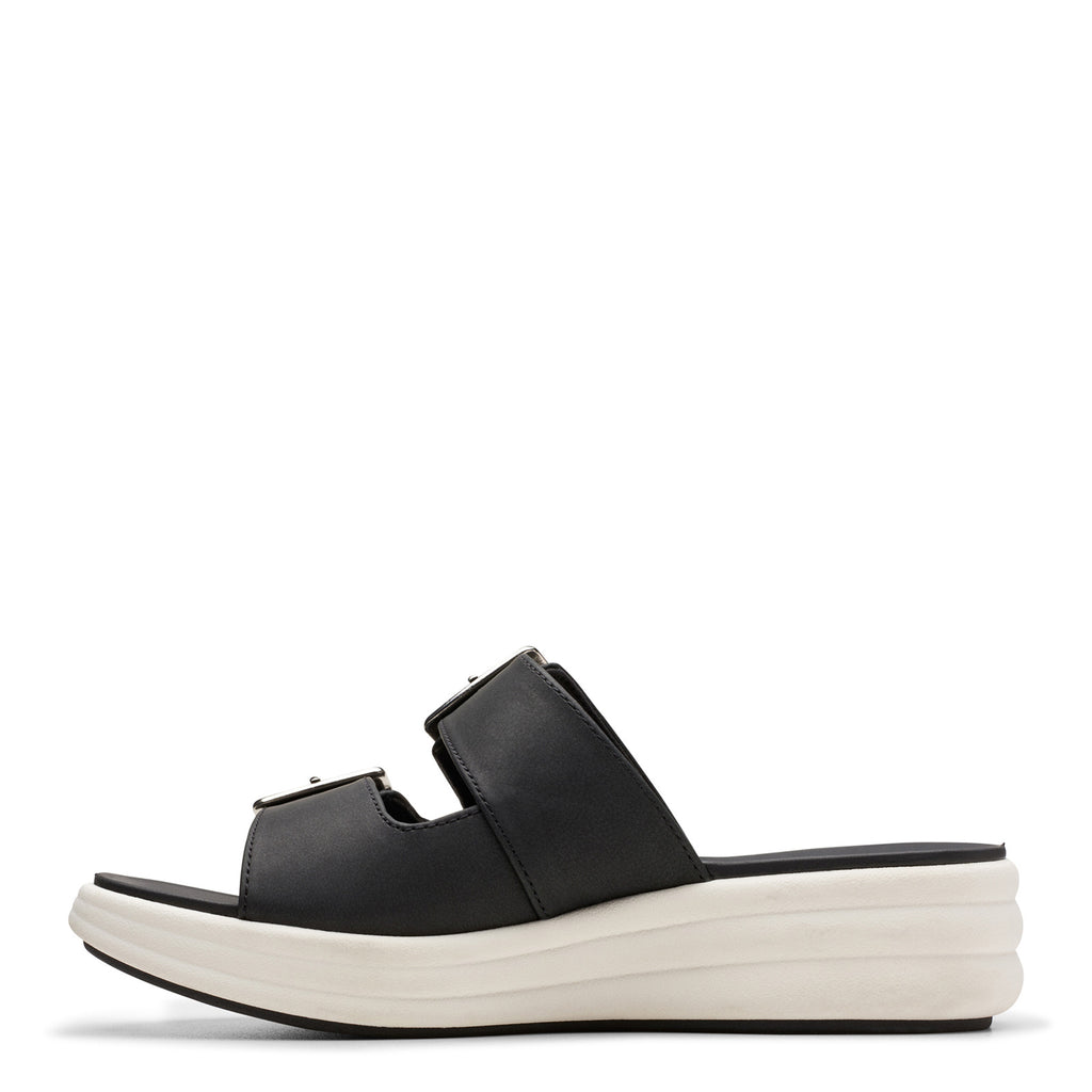 Women's Clarks Drift Buckle Sandal BLACK 26177855