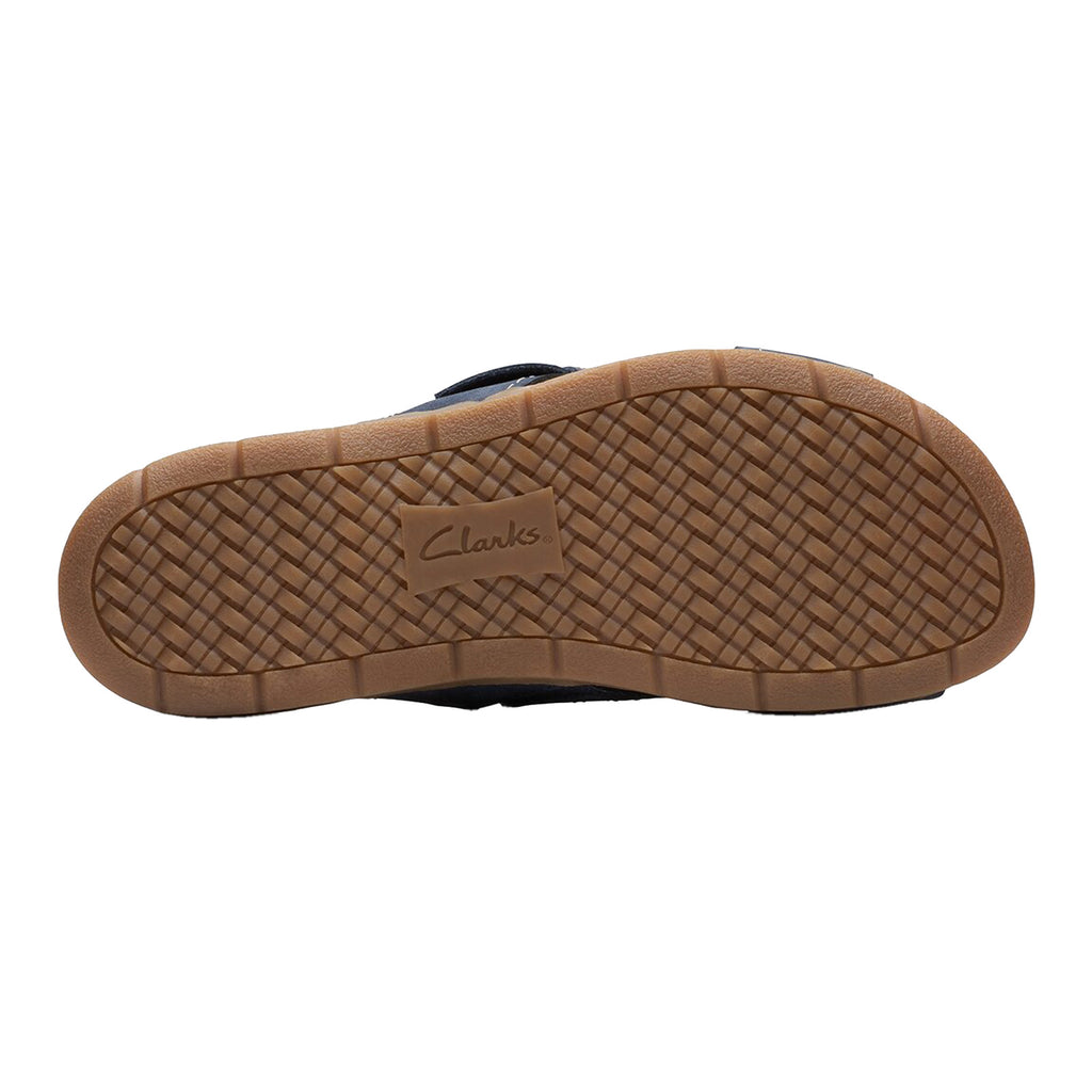 Women's Clarks Reileigh May Sandal NAVY NUBUCK 26178004