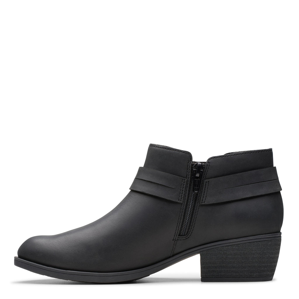 Women's Clarks Charlten Rae Boot BLACK OILY 26179573