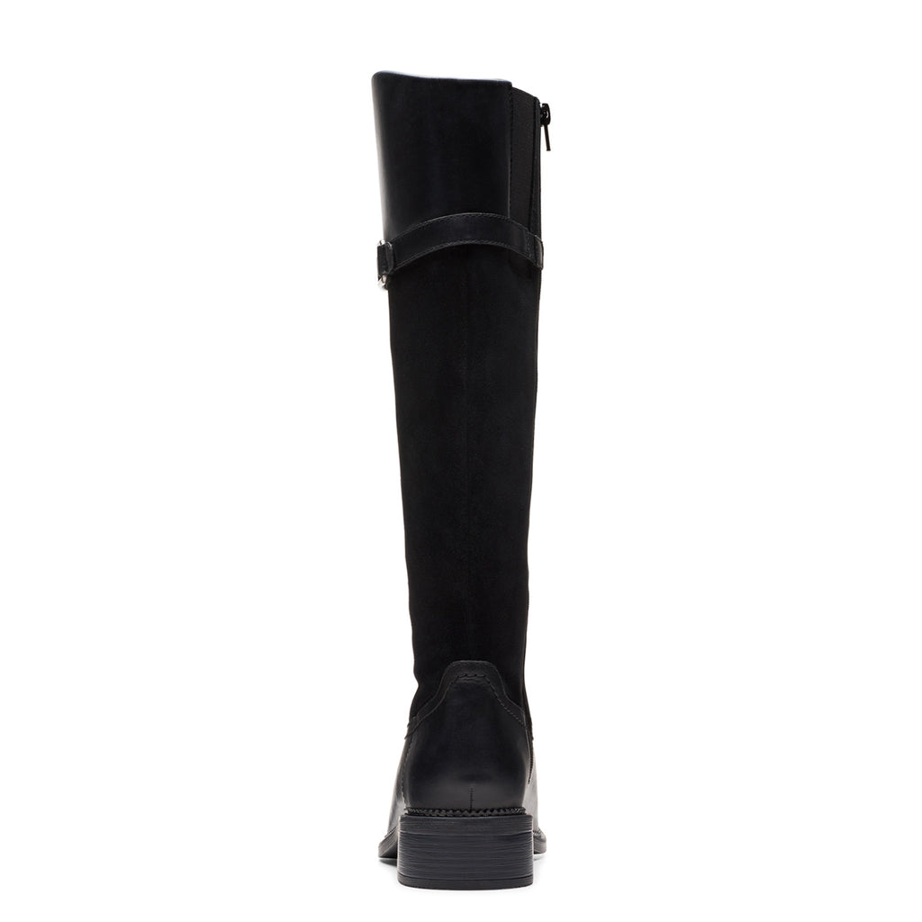 Women's Clarks Maye Carly Boot BLACK 26179644
