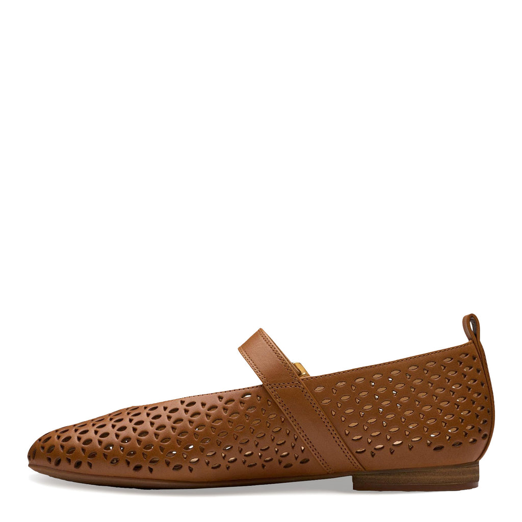 Women's Clarks Fawna Jane Flat TAN 26181228