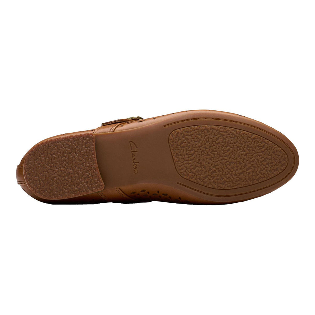 Women's Clarks Fawna Jane Flat TAN 26181228