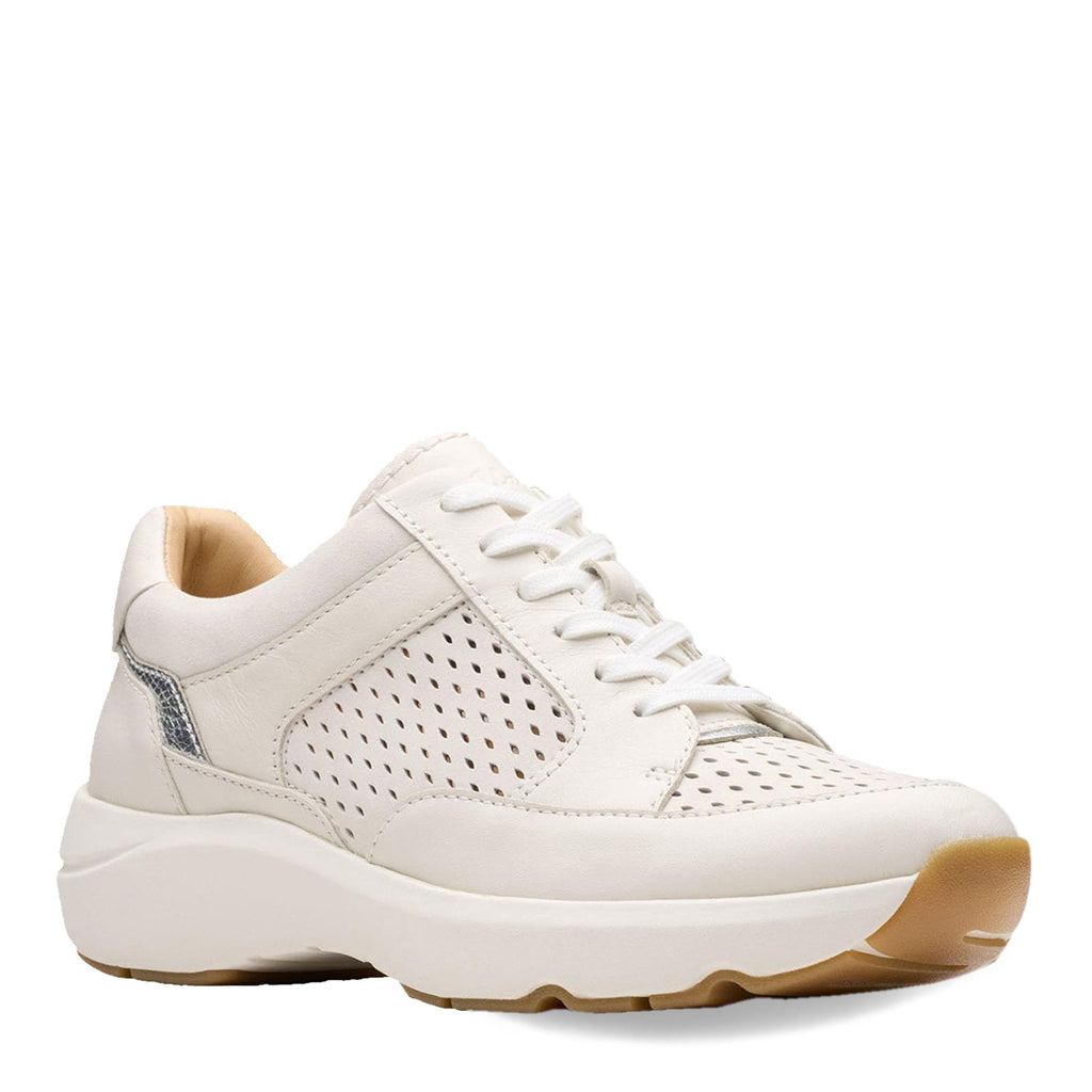 Women's Clarks Tivoli Walk Sneaker OFF-WHITE 26181361