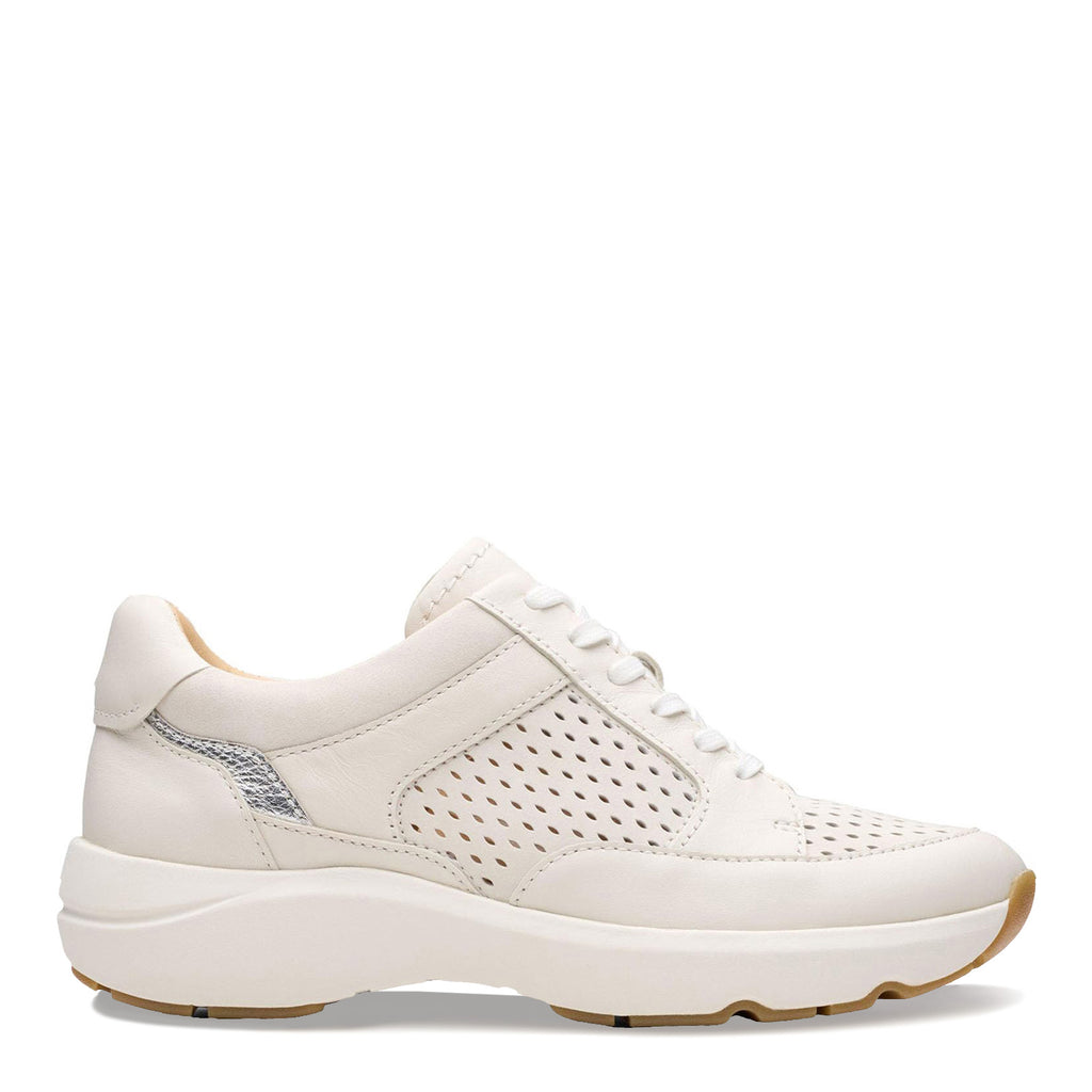 Women's Clarks Tivoli Walk Sneaker OFF-WHITE 26181361