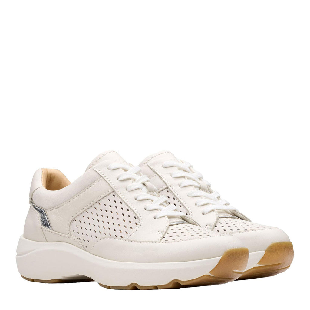 Women's Clarks Tivoli Walk Sneaker OFF-WHITE 26181361