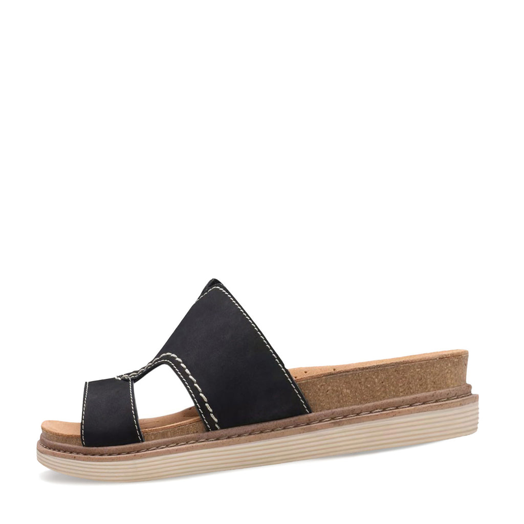 Women's Clarks Arwell Walk Sandal BLACK NUBUCK 26181416