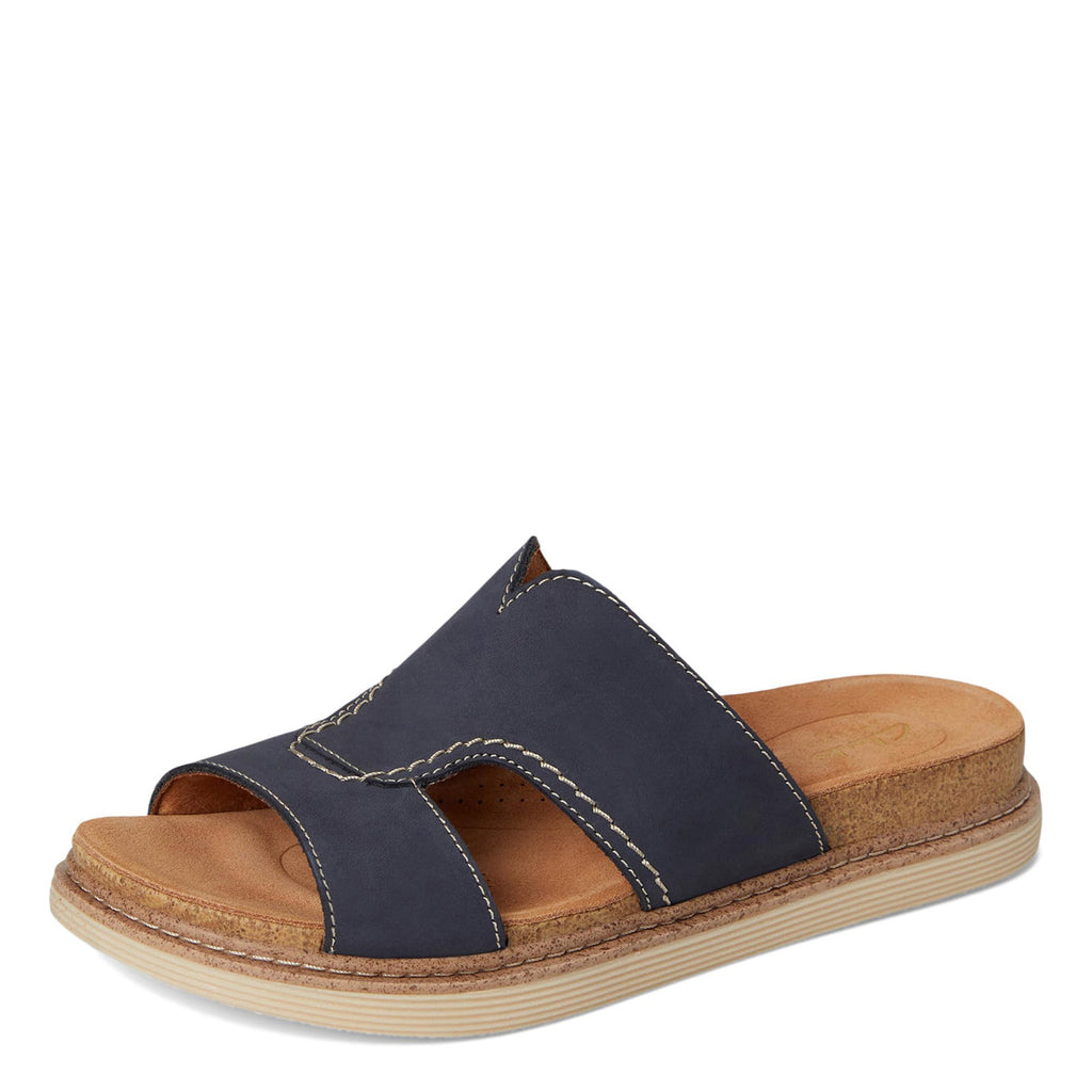 Women's Clarks Arwell Walk Sandal NAVY NUBUCK 26181417