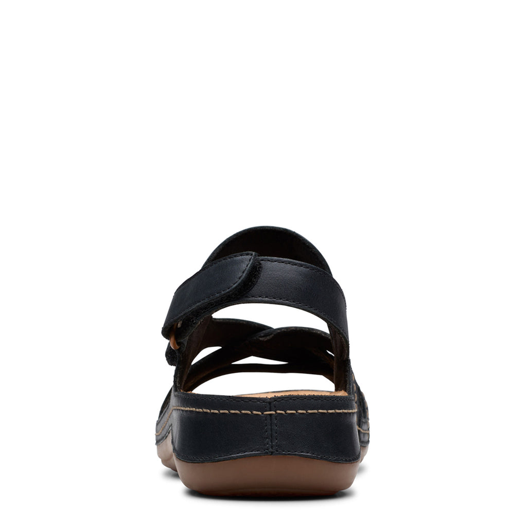 Women's Clarks Cecily Strap Sandal BLACK COMBI 26181423