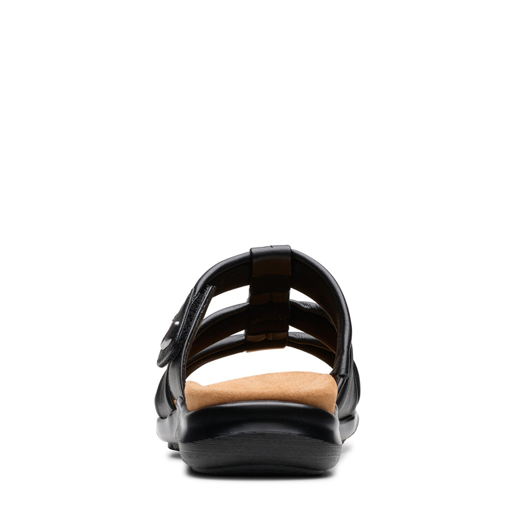Women's Clarks Kilty Slide Sandal BLACK 26181442