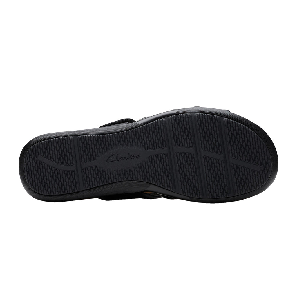 Women's Clarks Kilty Slide Sandal BLACK 26181442