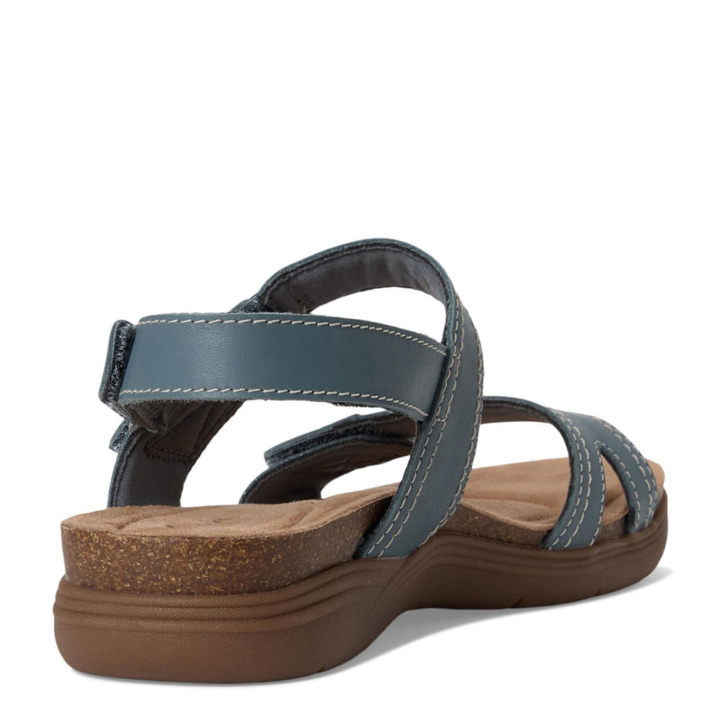 Women's Clarks April Clover Sandal BLUE GRAY 26181547