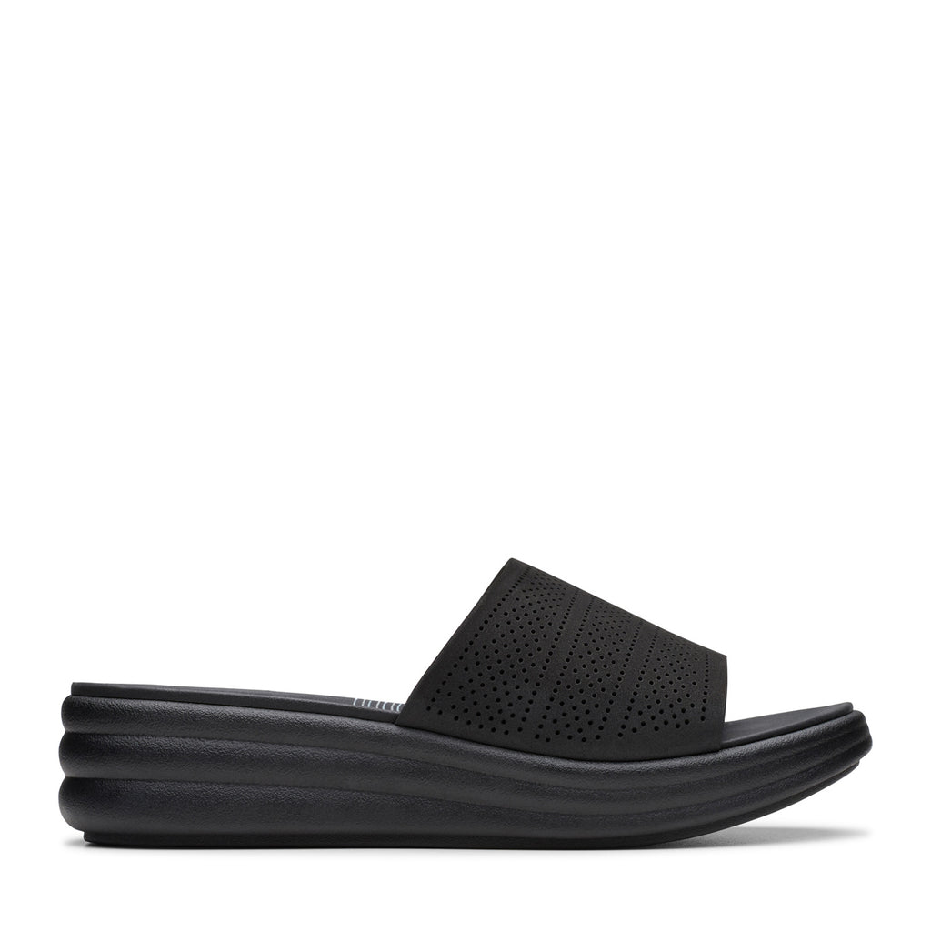 Women's Clarks Drift Twist Sandal BLACK 26181603