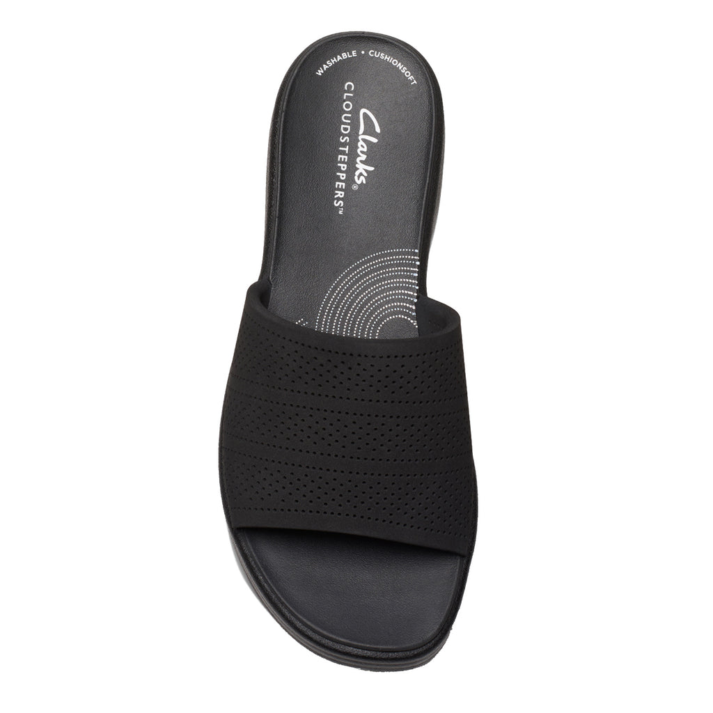 Women's Clarks Drift Twist Sandal BLACK 26181603