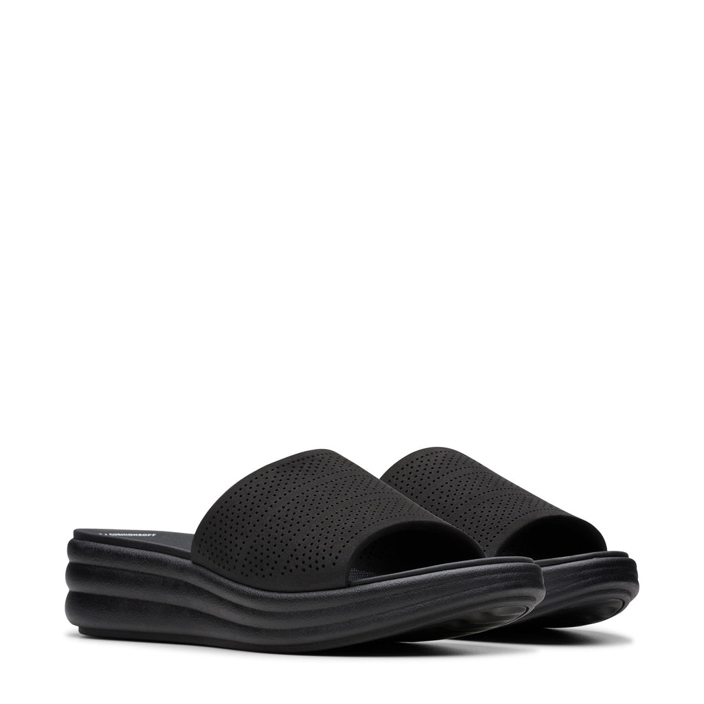 Women's Clarks Drift Twist Sandal BLACK 26181603