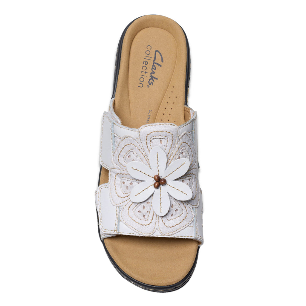 Women's Clarks Merliah 2 Belle Sandal WHITE 26181724