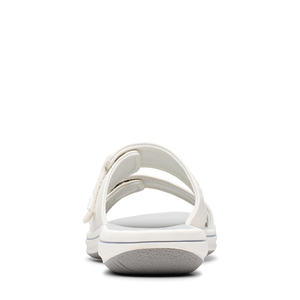 Women's Clarks Breezey Eve Sandal WHITE 26181840