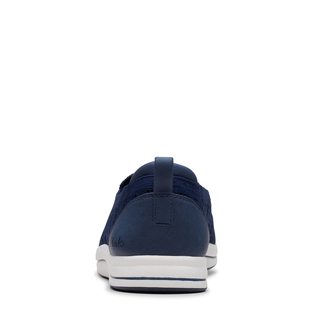 Women's Clarks Breezey Izzy Slip-On NAVY 26181902