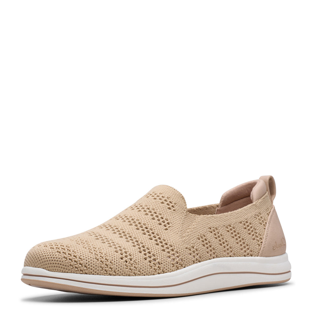 Women's Clarks Breezey Izzy Slip-On SAND 26181903