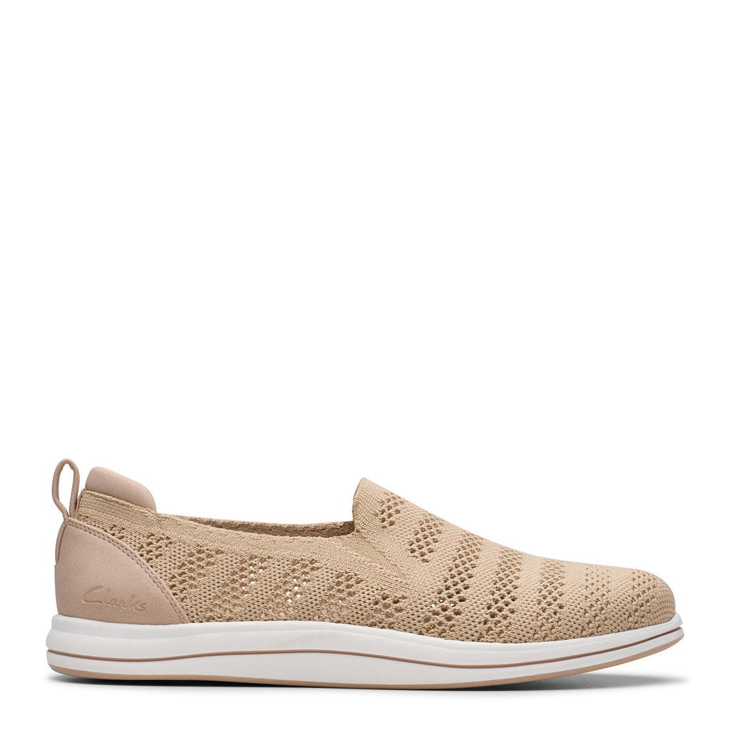 Women's Clarks Breezey Izzy Slip-On SAND 26181903