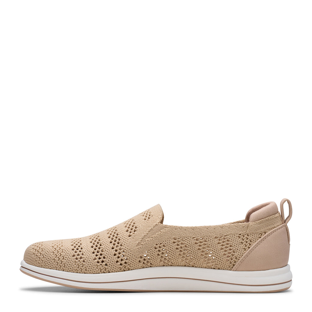 Women's Clarks Breezey Izzy Slip-On SAND 26181903