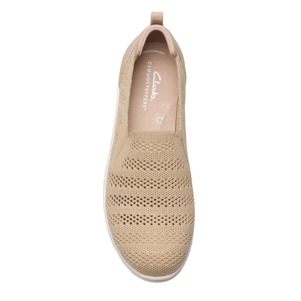 Women's Clarks Breezey Izzy Slip-On SAND 26181903