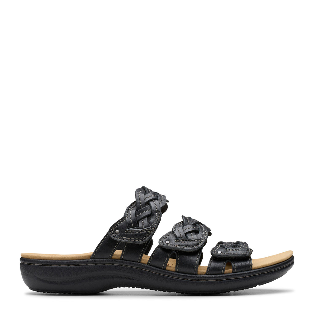 Women's Clarks Laurieann Rio Sandal BLACK 26181907