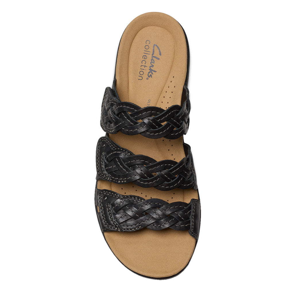 Women's Clarks Laurieann Rio Sandal BLACK 26181907