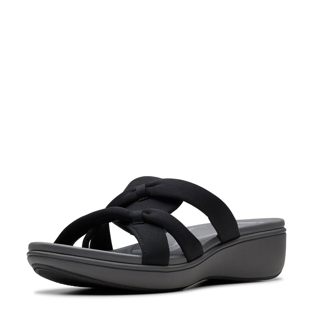 Women's Clarks Breeze Rae Cam Sandal BLACK 26182100