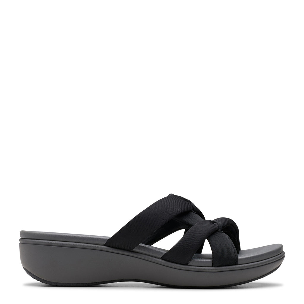 Women's Clarks Breeze Rae Cam Sandal BLACK 26182100