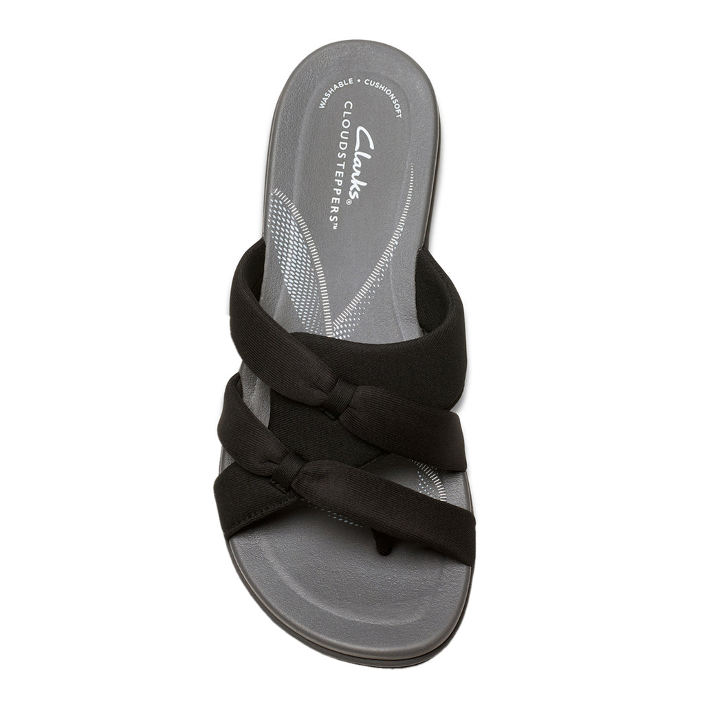 Women's Clarks Breeze Rae Cam Sandal BLACK 26182100