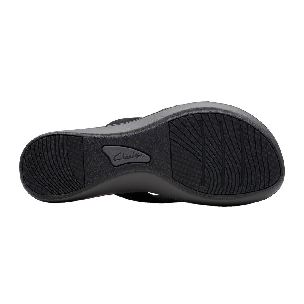 Women's Clarks Breeze Rae Cam Sandal BLACK 26182100
