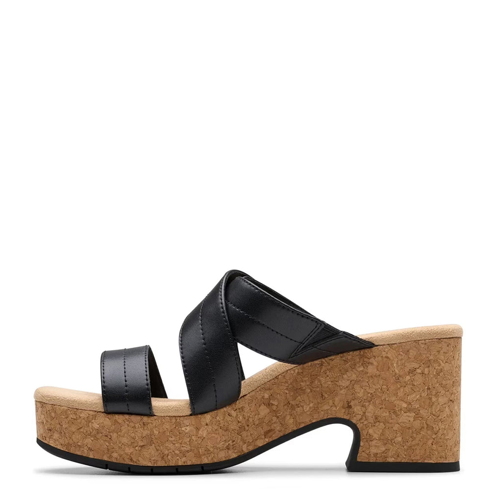 Women's Clarks Nerisa Holly Sandal BLACK 26182272
