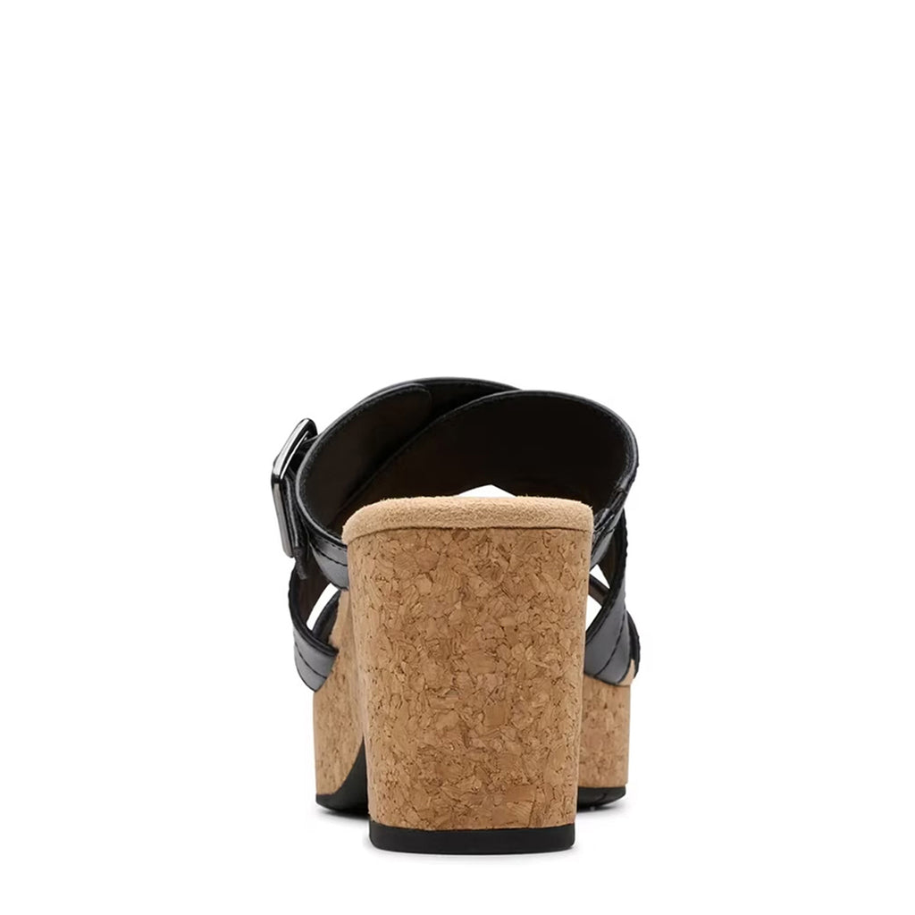 Women's Clarks Nerisa Holly Sandal BLACK 26182272