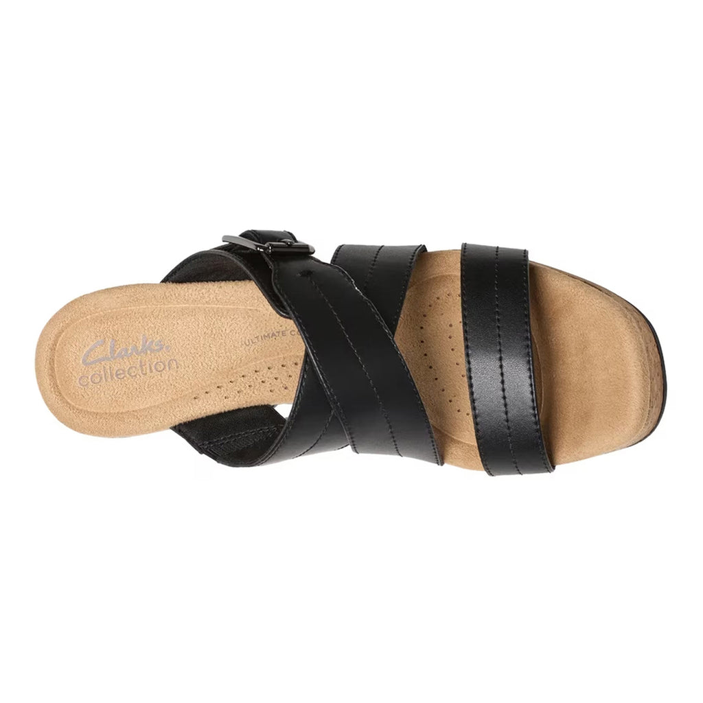 Women's Clarks Nerisa Holly Sandal BLACK 26182272