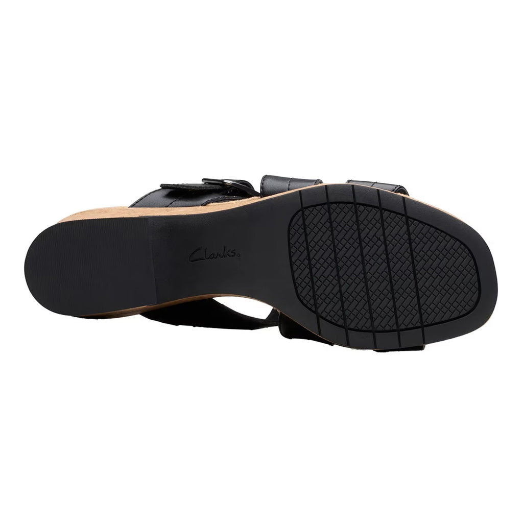 Women's Clarks Nerisa Holly Sandal BLACK 26182272