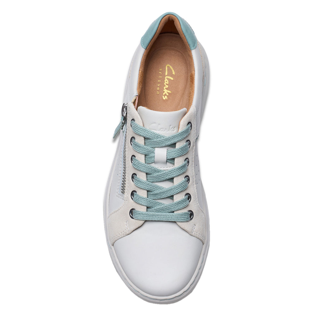 Women's Clarks Nalle Zen Sneaker WHITE MULTI 26183122