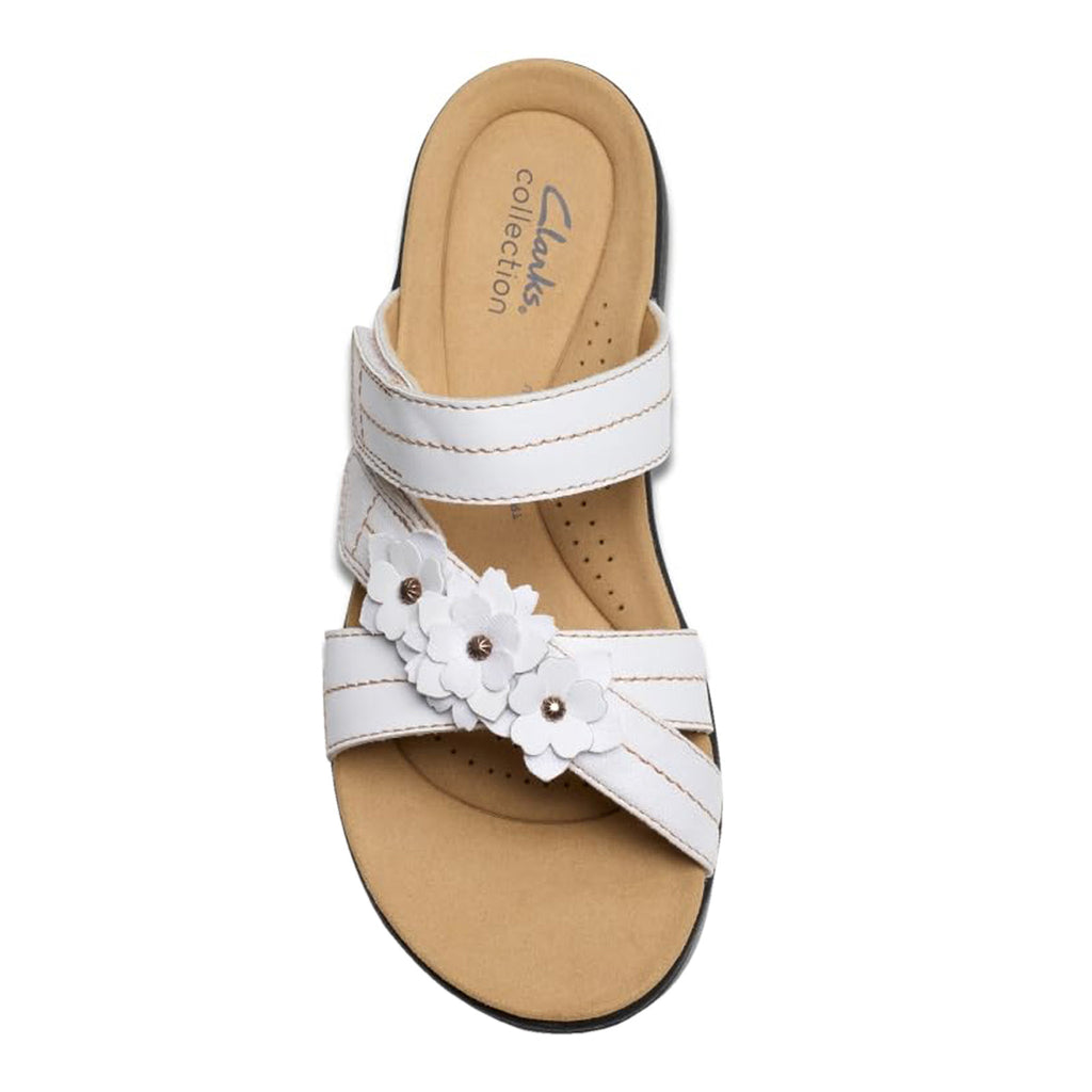 Women's Clarks Laurieann Rose Sandal WHITE 26183578