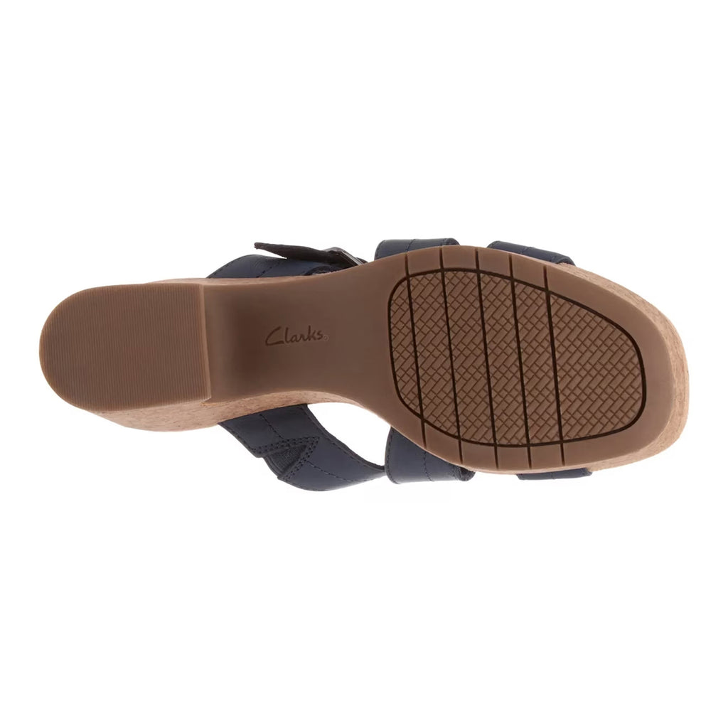 Women's Clarks Nerisa Holly Sandal NAVY 26183626