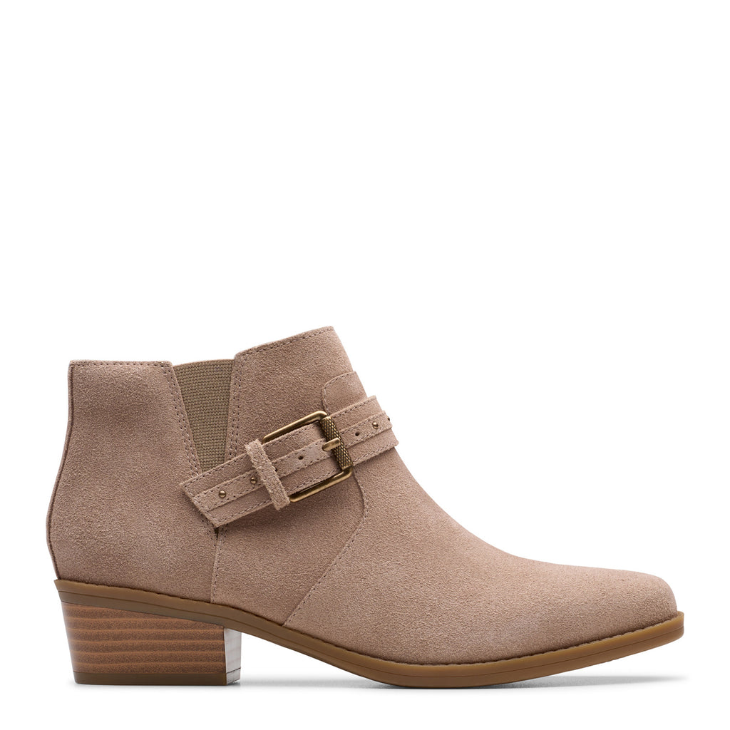 Women's Clarks Danyelle Wish Boot TAUPE SUEDE 26184237
