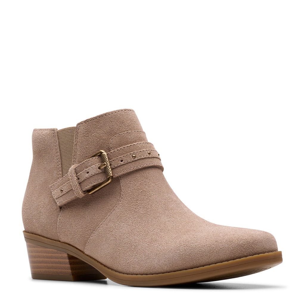Women's Clarks Danyelle Wish Boot TAUPE SUEDE 26184237
