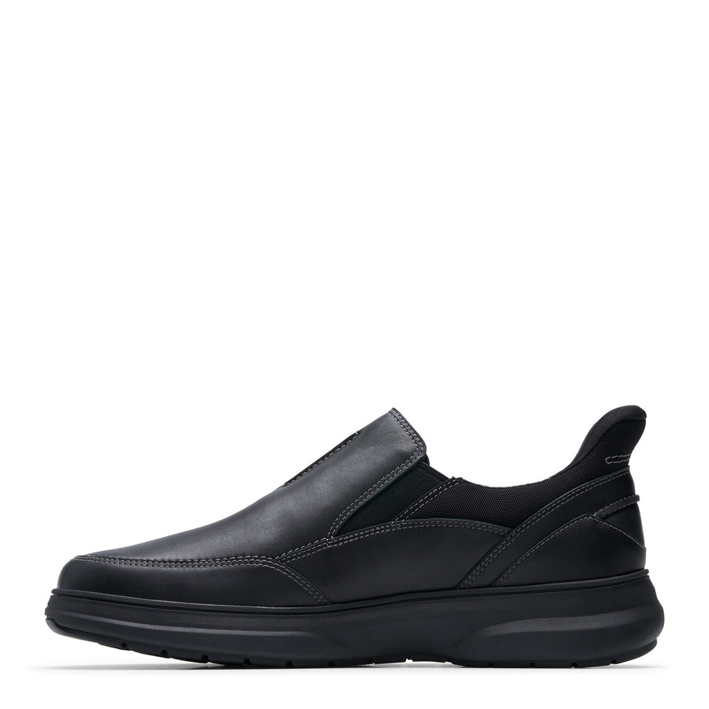 Men's Clarks Mullen Step Slip-On BLACK 26184411
