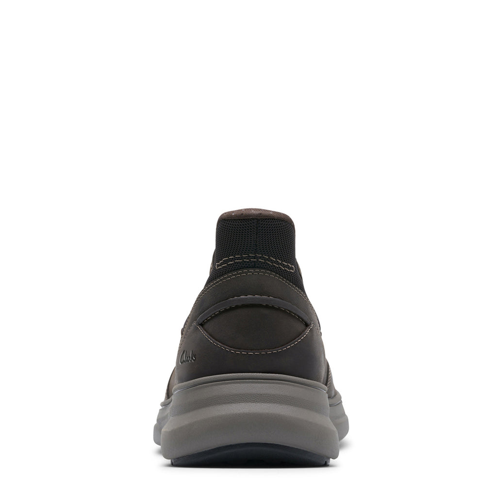Men's Clarks Mullen Step Slip-On DARK BROWN 26184413