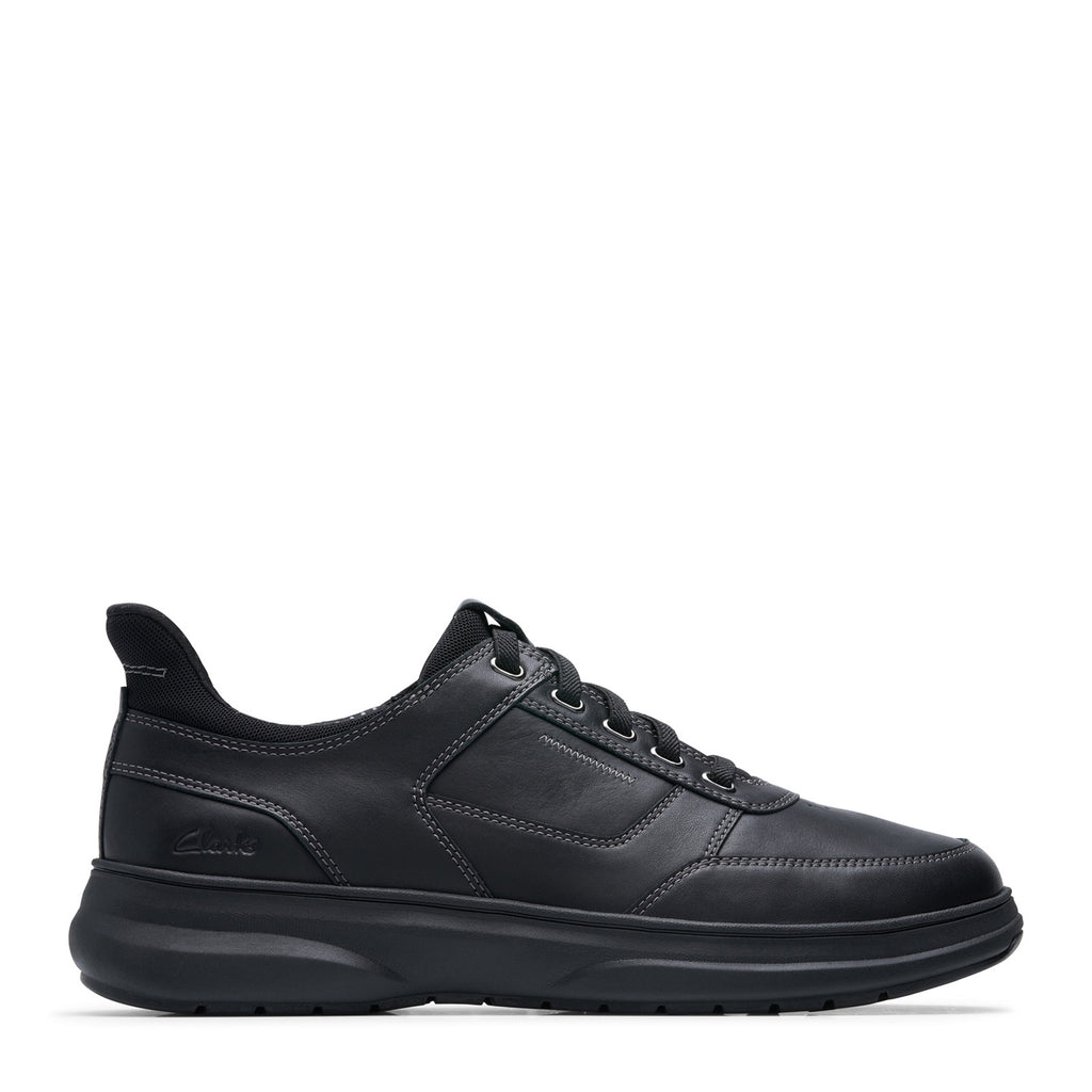 Men's Clarks Mullen Easy Sneaker BLACK 26184415