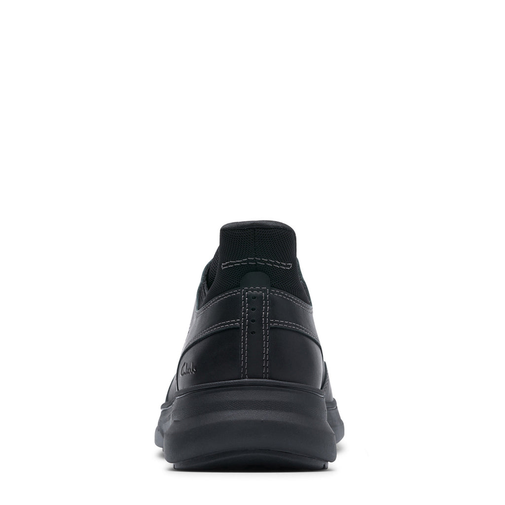 Men's Clarks Mullen Easy Sneaker BLACK 26184415