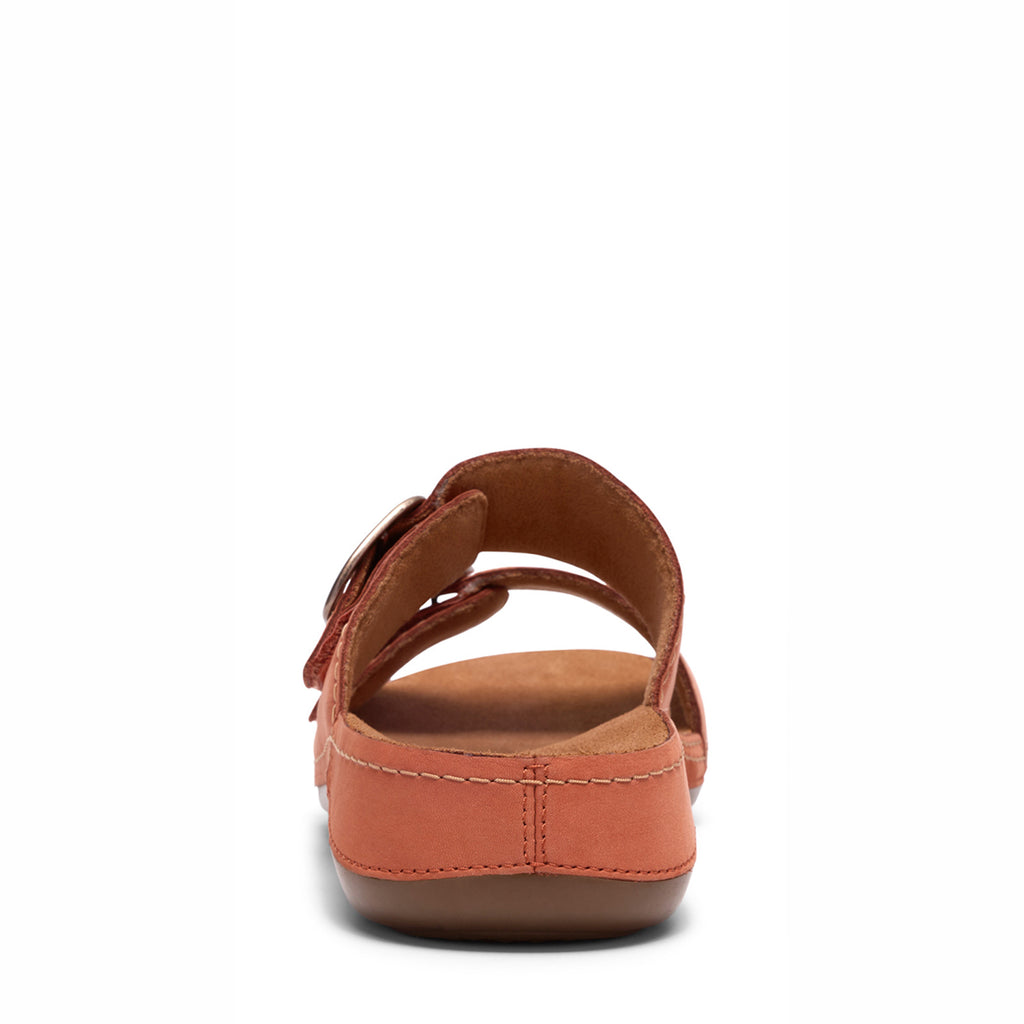 Women's Clarks Cecily Step Sandal BURNT ORANGE 26185836