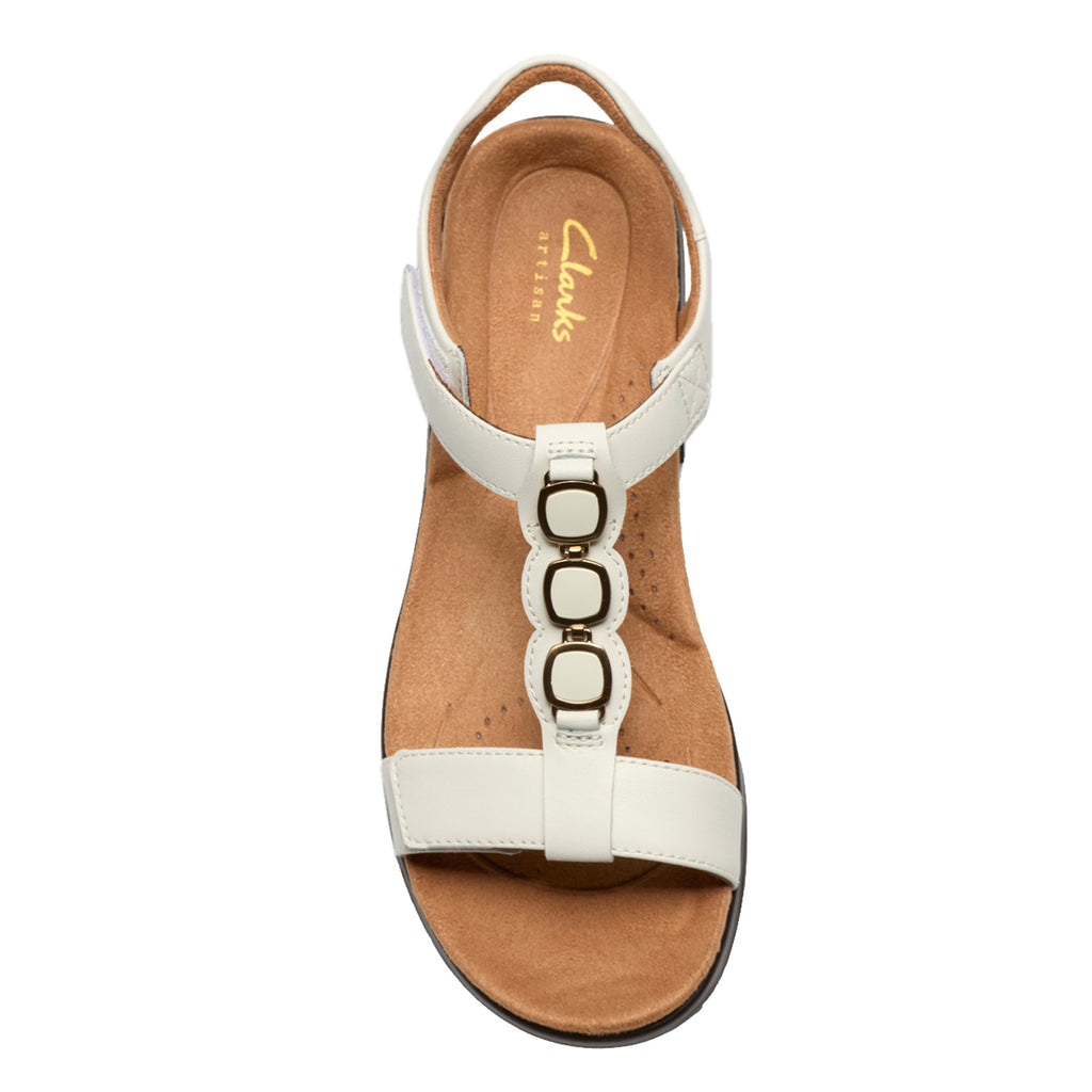 Women's Clarks Kilty Gem Sandal WHITE 26185961